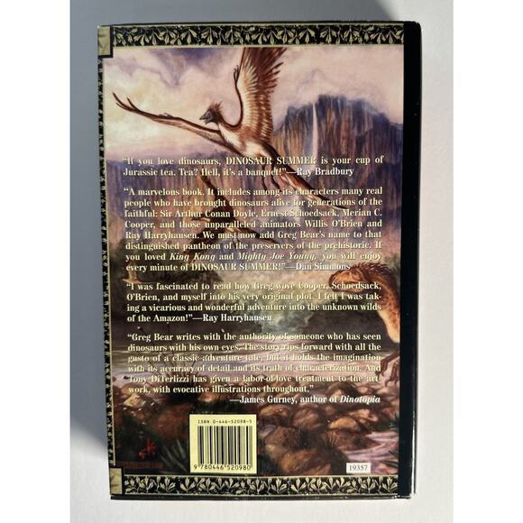 Dinosaur Summer by Greg Bear (1998, Hardcover) - Picture 2 of 10